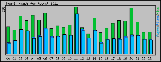 Hourly usage