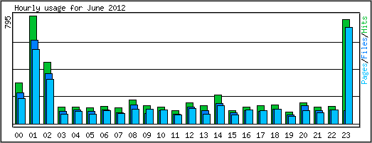 Hourly usage