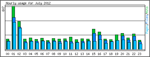 Hourly usage