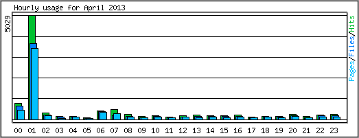 Hourly usage