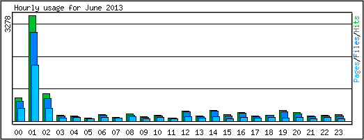 Hourly usage