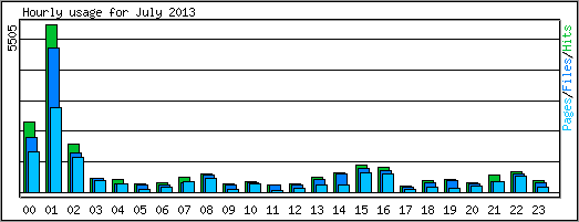 Hourly usage