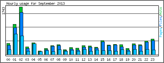 Hourly usage