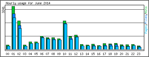 Hourly usage
