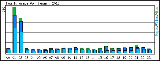 Hourly usage