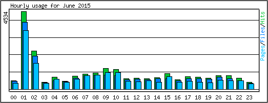 Hourly usage