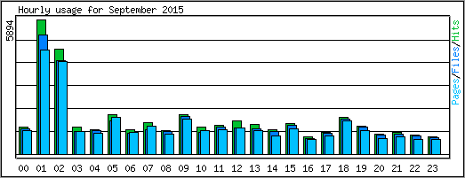 Hourly usage