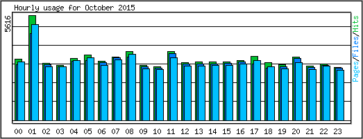 Hourly usage