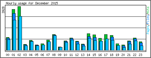 Hourly usage