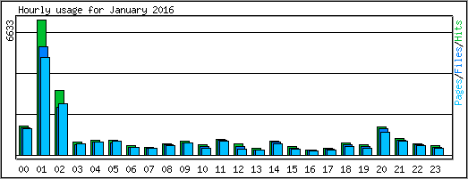 Hourly usage