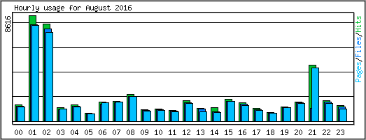 Hourly usage