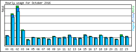Hourly usage