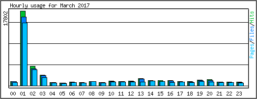 Hourly usage