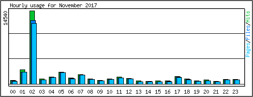 Hourly usage
